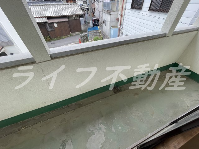 サンライフクローバーのバルコニー
