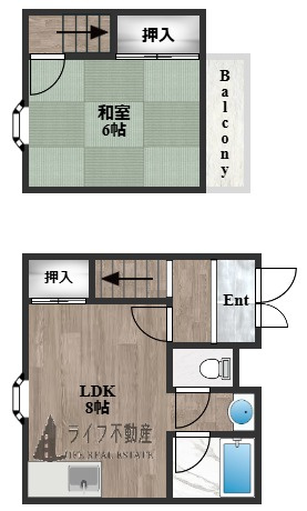 サンライフクローバーの間取り