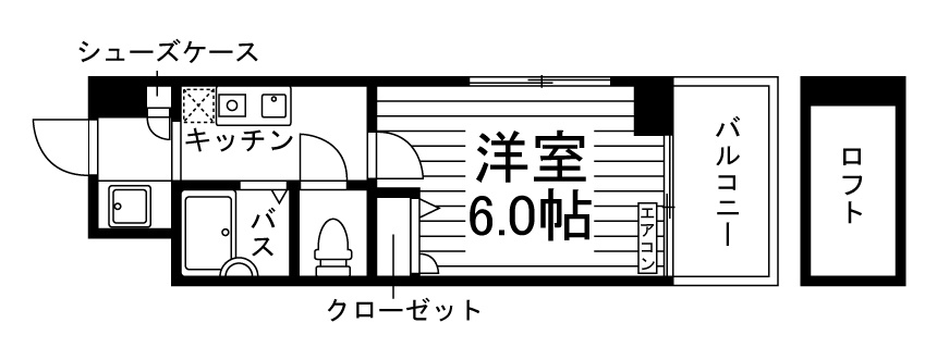 万寿寺ビルの間取り