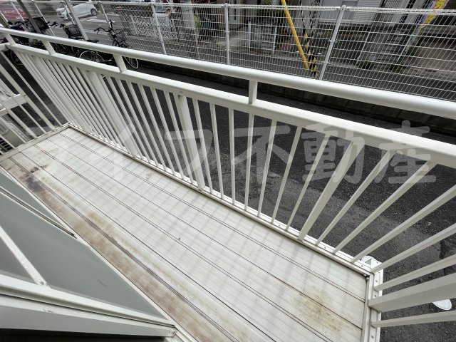 エステートピア旭のバルコニー