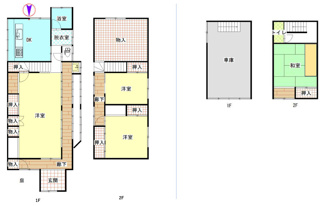 【間取り】 | 《リノベ済み！》新潟県柏崎市関町戸建賃貸