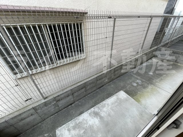 ルアーナA棟のバルコニー