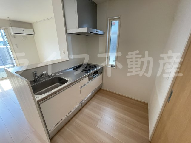 ルアーナA棟のキッチン