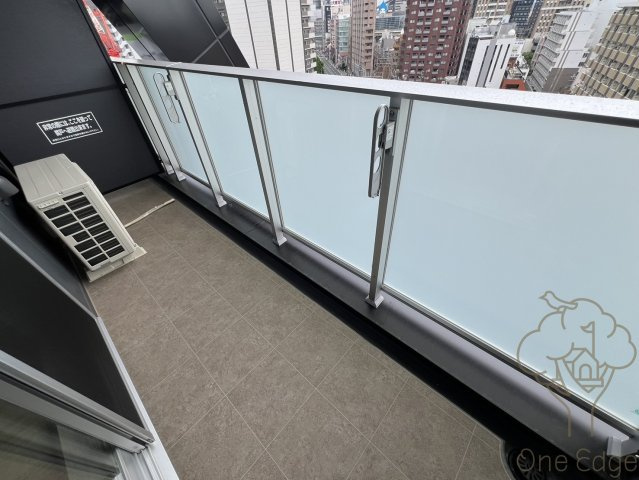 アヴェニール中崎のバルコニー