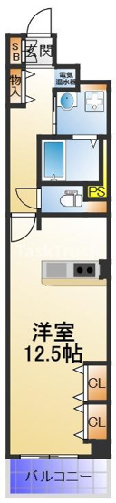 【間取り】 | 天満リバーサイドプラザ