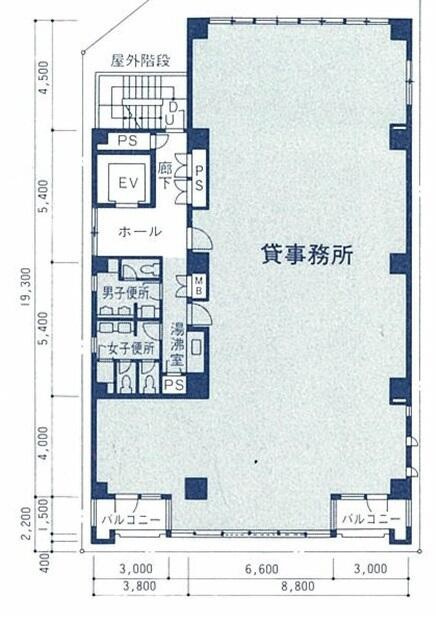 ウィステリア南大塚ビルの間取り