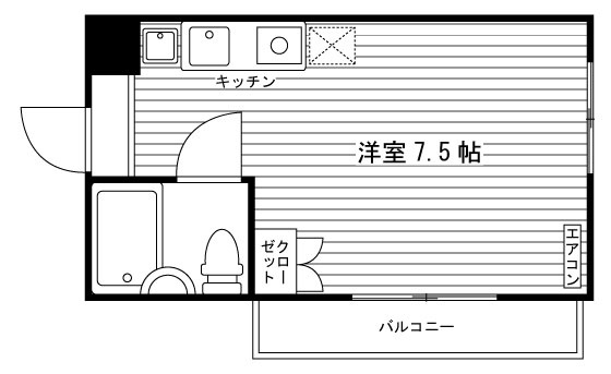 キャニオンテラスⅤの間取り