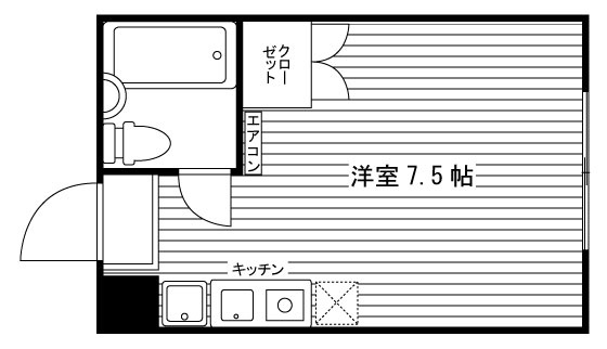 キャニオンテラスⅤの間取り