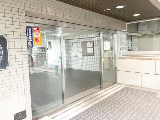 MAC箱崎コートのエントランス|エントランス入口です。