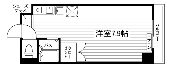 キャニオンテラスⅥの間取り