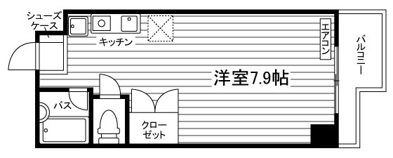 キャニオンテラスⅥの間取り