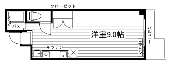 キャニオンテラスⅥの間取り