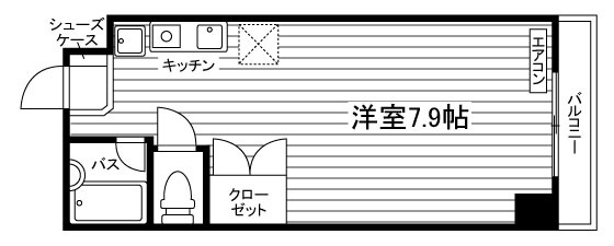 キャニオンテラスⅥの間取り