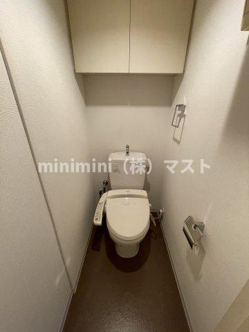 大阪市北区中崎３丁目の賃貸マンションのトイレ