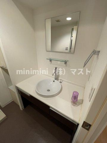 大阪市北区中崎３丁目の賃貸マンションの洗面所