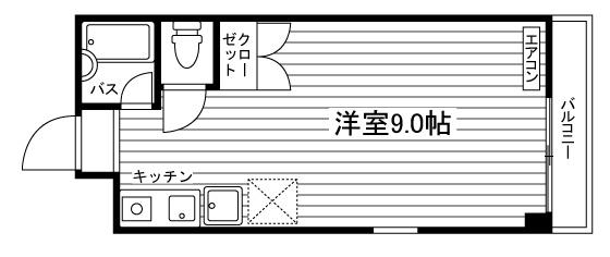 キャニオンテラスⅦの間取り