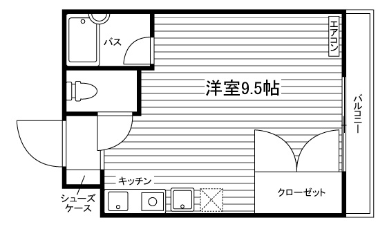 キャニオンテラスⅦの間取り