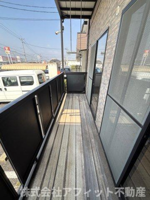 【バルコニー】 | ミレニアム桒田 | 南西向き　