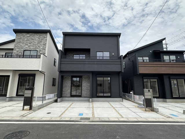 ◆全１５区画新築分譲地◆マルチエントランス◆並列駐車２台◆ブルーミングガーデン大津市下阪本４丁目の外観|外観