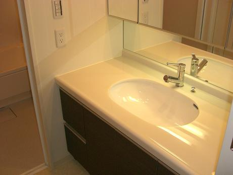 東山公園レジデンスの洗面所