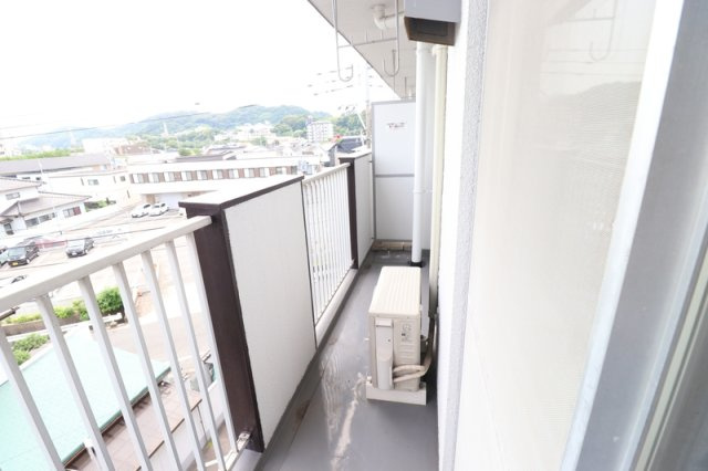 松井マンションのバルコニー
