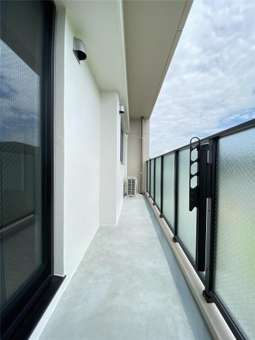 上益城郡御船町大字辺田見の賃貸マンションのバルコニー