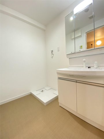 上益城郡御船町大字辺田見の賃貸マンションの独立洗面台