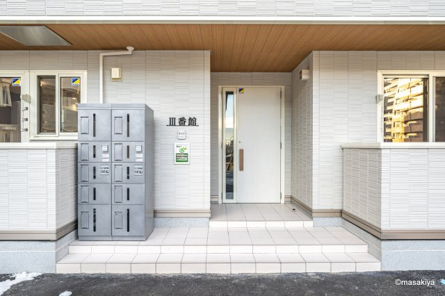 グランスクエア　Ⅲ番館のエントランス