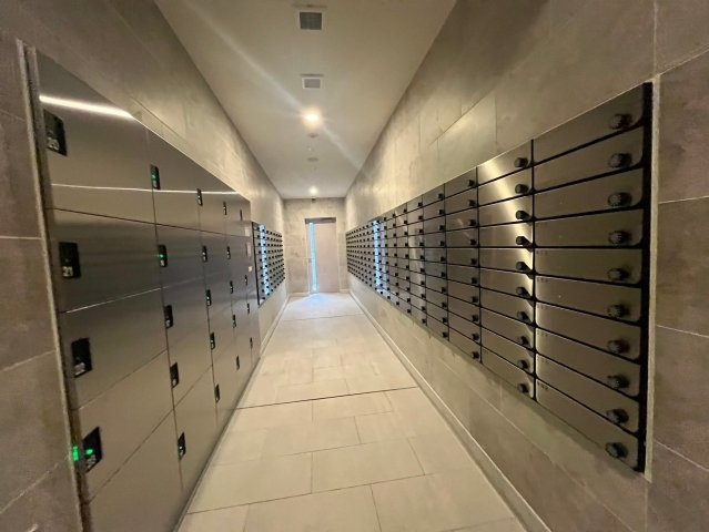 スプランディッドⅦのロビー|落ち着いたロビーです