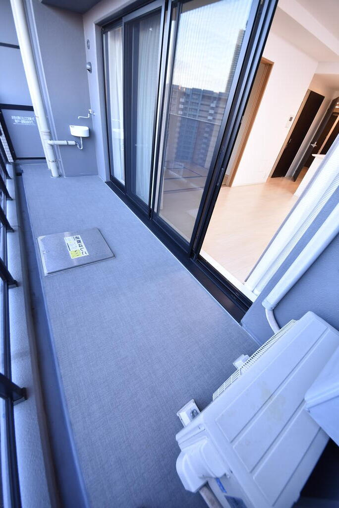 ミッドヒルズ神戸三宮のバルコニー