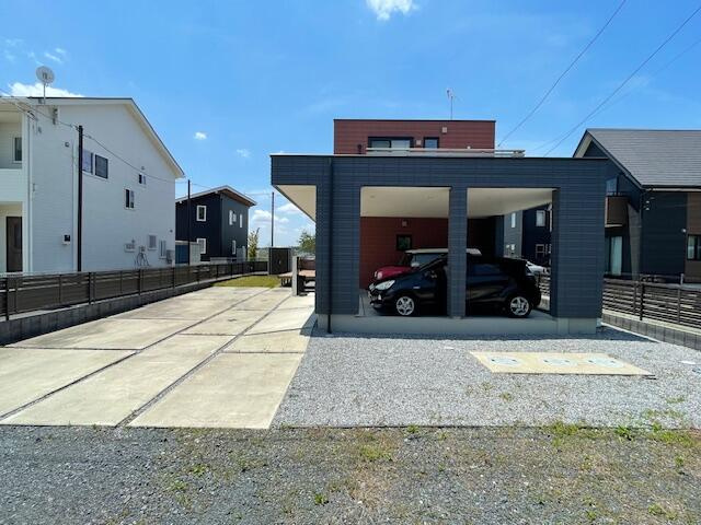 宇都宮市鐺山町　4ＬＤＫ　中古住宅のその他|５台停めた事もあります！