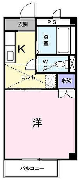 グランベール櫛原の間取り