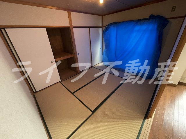 ハピネス2000の寝室|ゆとりの広さです