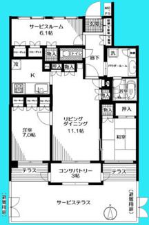 【間取り】 | 日神パレステージ南馬込 | 大田区で人気物件が募集開始しました！