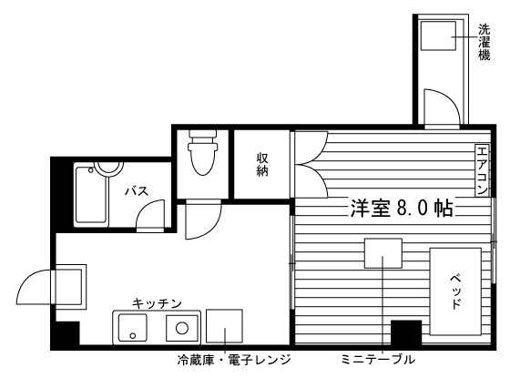 スペシャリー鞍馬口の間取り|代表的な間取りです