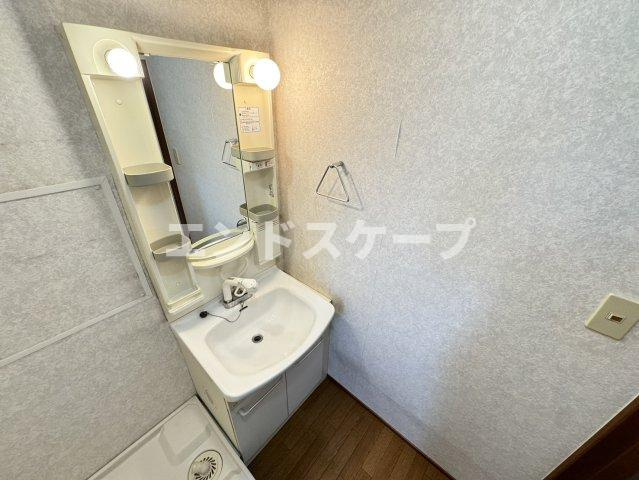 ローレルコートAの洗面所|高崎、前橋、伊勢崎エリアのお部屋探しはエンドスケープまで！お客様の理想お聞かせ下さい♪
