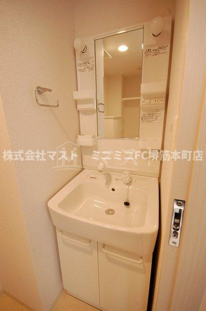 エステムプラザ大阪城パークフロントの洗面所