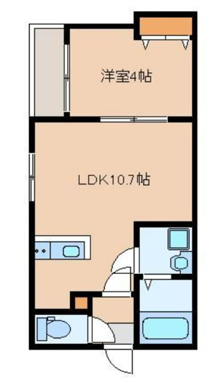 【間取り】 | リテラ空港前Ⅱ　★プライスホームなら仲介手数料0円です★