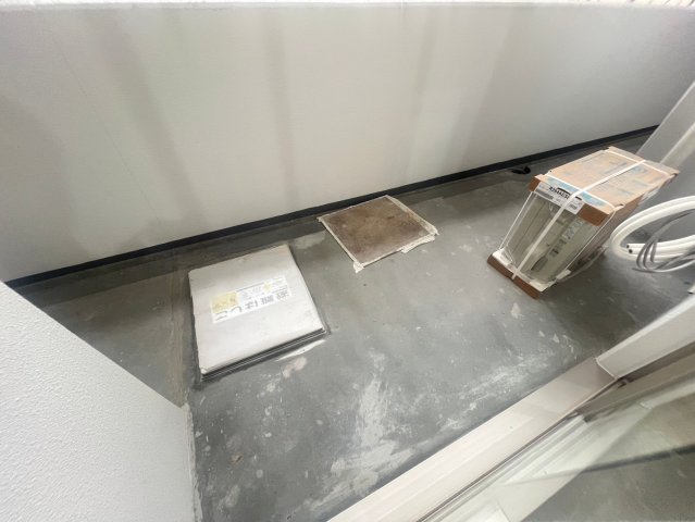 セレニテ阿波座ミラクのバルコニー