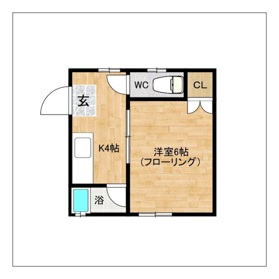 【間取り】 | 那ノ川ハイツ | 現況優先。