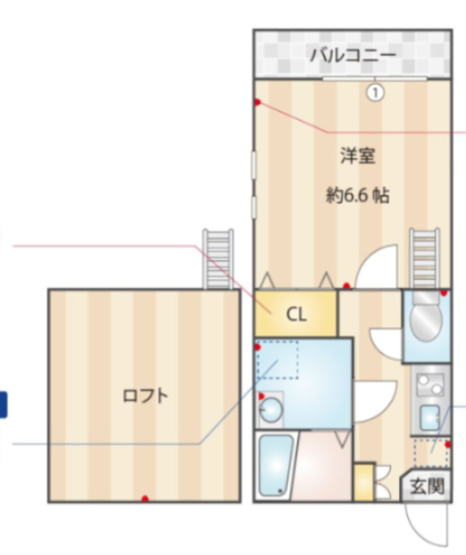 【間取り】 | ピュア箱崎東八番館 | 現況優先。