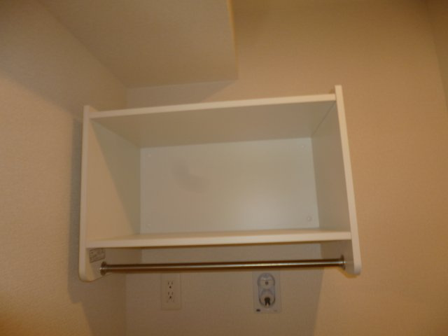 セイル倉敷の洗面所|洗濯機置き場　棚