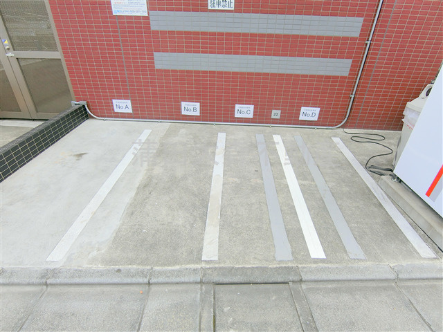 スパシエ蒲田エセンザのその他共用部分|バイク置き場