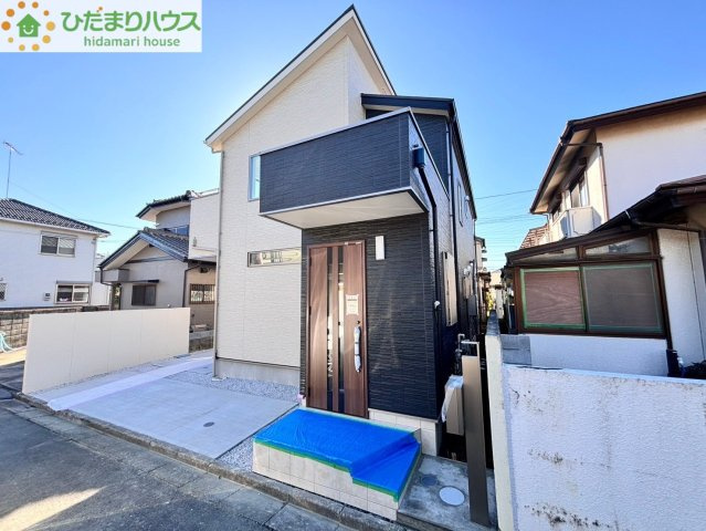 鴻巣市鴻巣　新築戸建01の外観|スタイリッシュでお洒落な外観です！			
