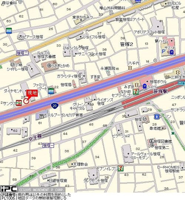 【地図】 | グランド・ガーラ笹塚