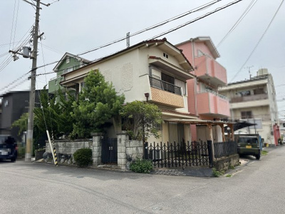 【外観】 | 羽衣２丁目　売土地 | 【南海本線「羽衣」駅まで徒歩８分】毎日の通勤や通学に便利です♪忙しい朝や遅い帰宅時にも安心ですね！