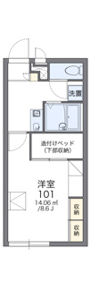 【間取り】 | レオパレスメゾンエイト | 画像2