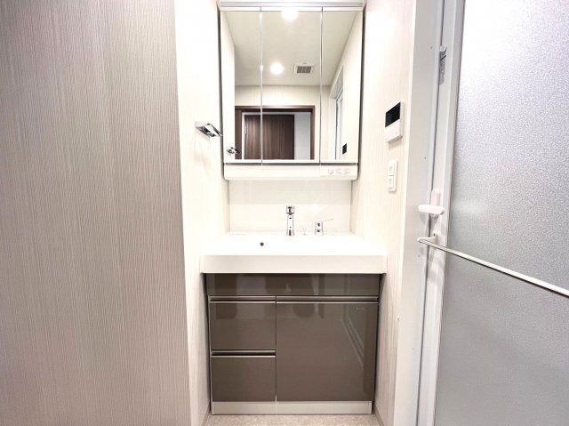 エステムコート堺筋本町の洗面所