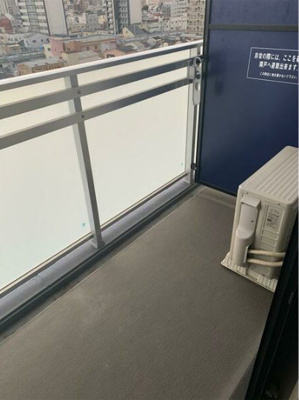 【バルコニー】 | S-RESIDENCE大阪九条North | お洗濯にも便利なバルコニー付き