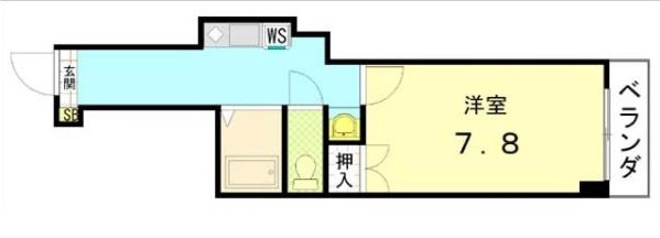 フリーデンハイムキタ（北棟）の間取り|代表的な間取りです